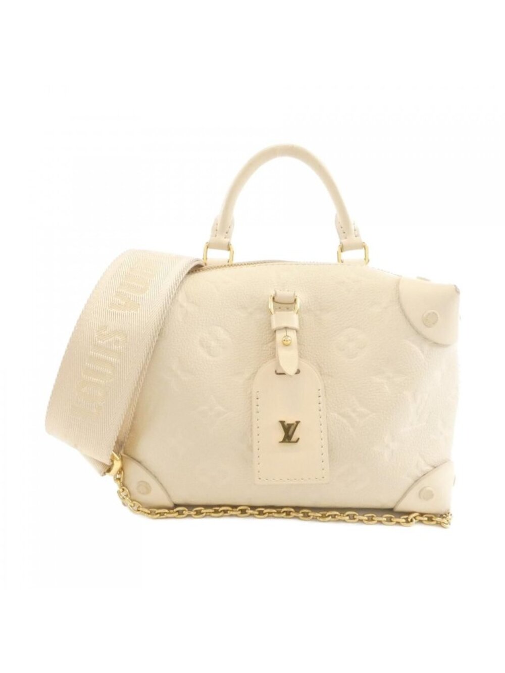Louis Vuitton Monogram Empreinte Petite Malle Souple Shoulder Bag